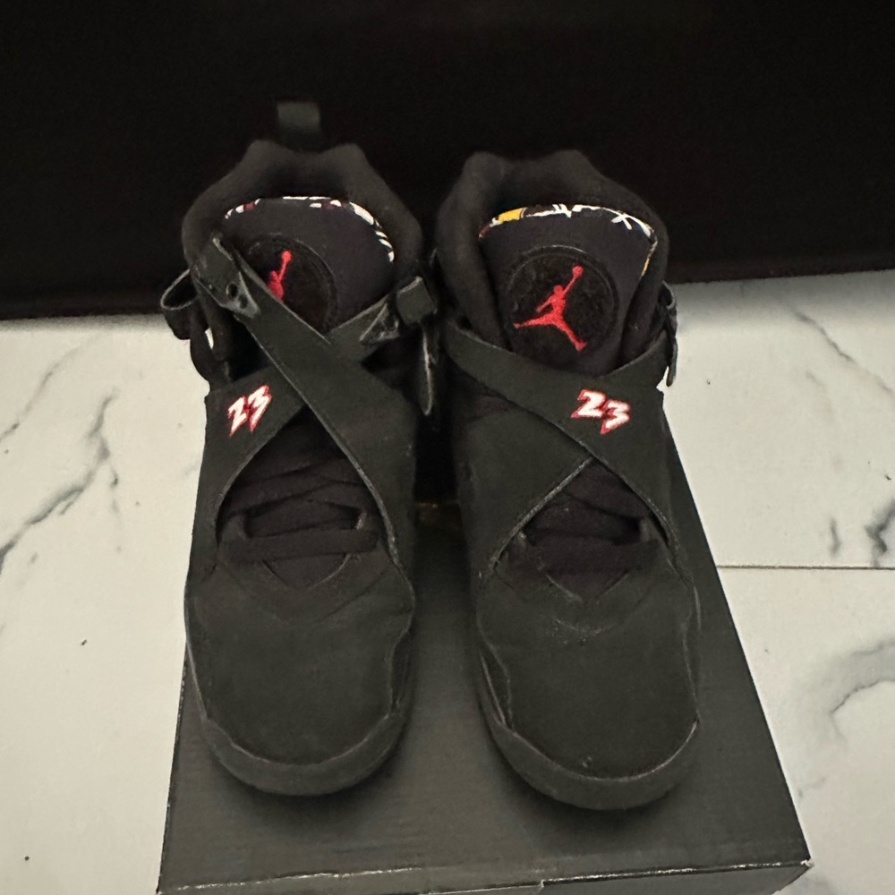 Kids Black Jordan Sneakers